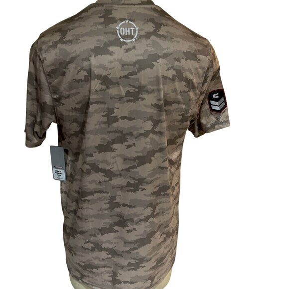 Louisville Cardinals Colosseum OHT Tan Camo SS Crew Neck Tee Shirt Mens L New - Picture 7 of 8